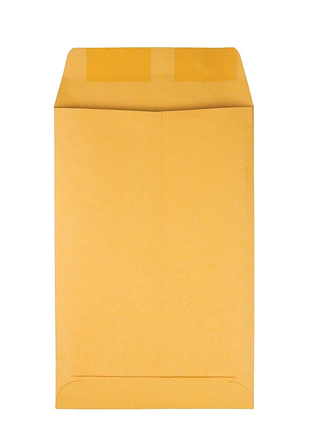 كوالتي بارك مجموعة مغلفات خاصة بالكاتلوجات مكونة من 500 قطعة بني - Image 2