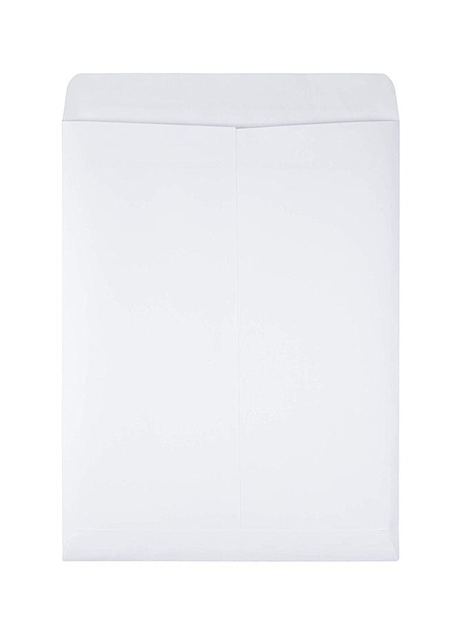 كوالتي بارك مجموعة من 100 مغلف كاتالوج ذاتي اللصق أبيض - Image 2