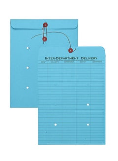 Quality Park 100-Piece Inter-Departmental Envelope Blue  - Image 1