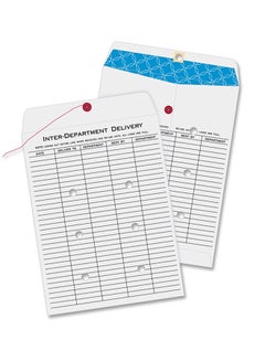 Quality Park 100-Piece Inter-Department Envelope White 