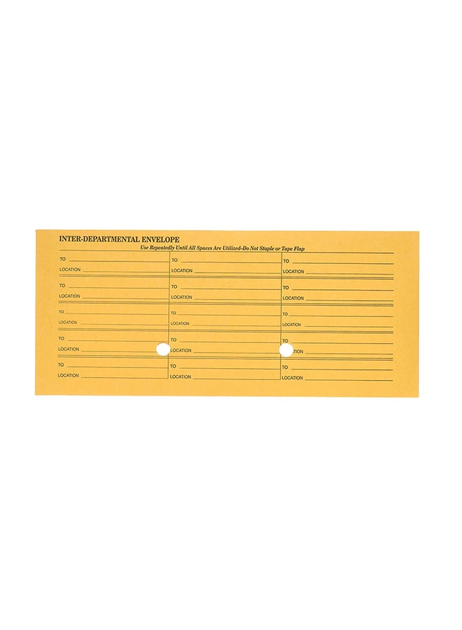Quality Park 500-Piece Interoffice Envelope Light Brown  - Image 1