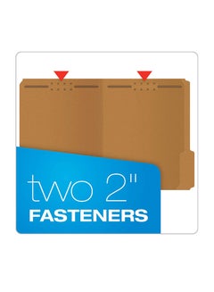 Pendaflex 50-Piece Fastener Folder Brown  - Image 2