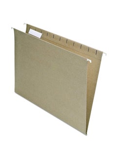 Pendaflex 25-Piece Hanging Folder Natural 