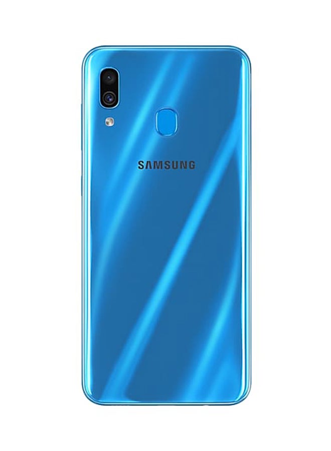 Samsung - Galaxy A30 Dual SIM Blue 64GB 4GB RAM 4G LTE - Image 1