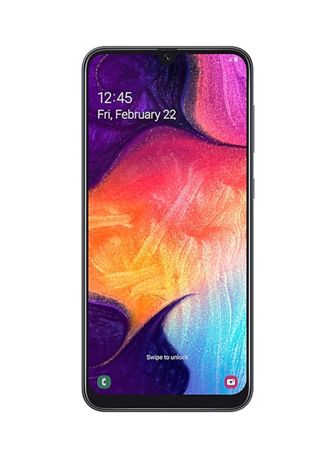 Samsung - Galaxy A50 Dual SIM Black 64GB 4GB RAM 4G LTE - Image 1