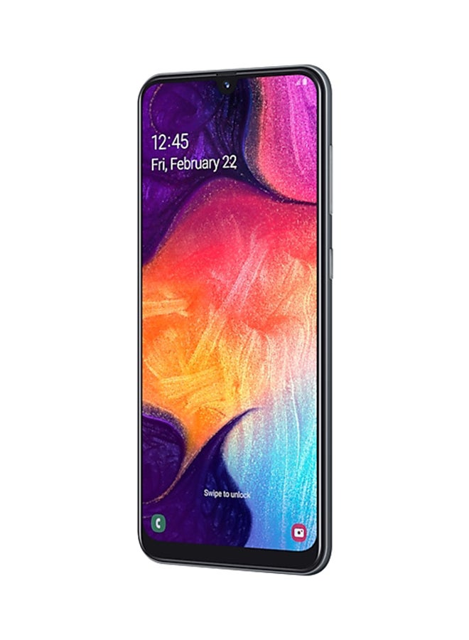 Samsung - Galaxy A50 Dual SIM Black 64GB 4GB RAM 4G LTE - Image 1