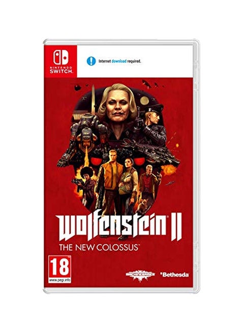 Wolfenstein II: The New Colossus (Intl Version) - Action & Shooter - Nintendo Switch