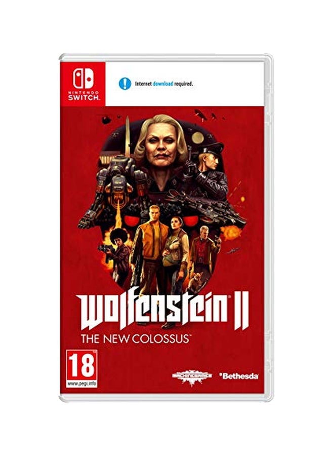 Bethesda - Wolfenstein II: The New Colossus (Intl Version) - Action & Shooter - Nintendo Switch - Image 1