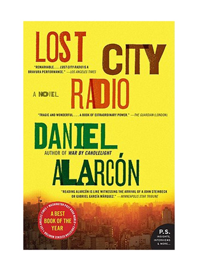 Lost City Radio Paperback English by Daniel Alarcon 