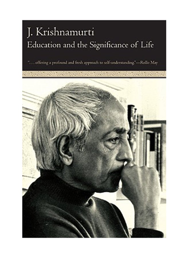 Education and the Significance of Life Paperback English by Krishnamurti, Jiddu