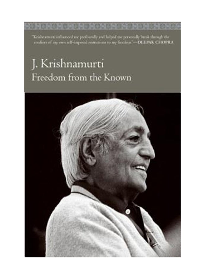 Freedom From The Known Paperback English by Jiddu Krishnamurti 