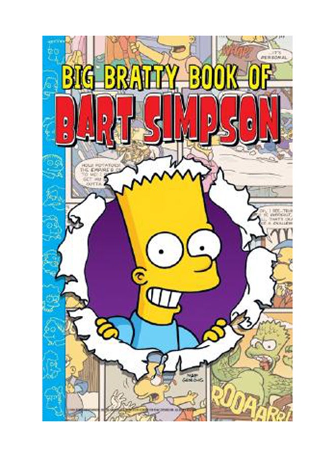 كتاب براتي كبير عن برات سمبسون غلاف ورقي الإنجليزية