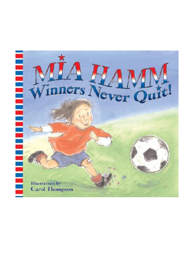 كتاب الفائزون لا يستسلمون غلاف ورقي الإنجليزية