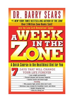 A Week In The Zone Paperback English by Barry Sears