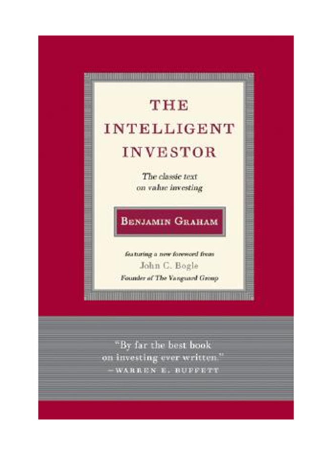 Intelligent Investor: The Classic Text On Value Investing Hardcover English by Benjamin Graham 