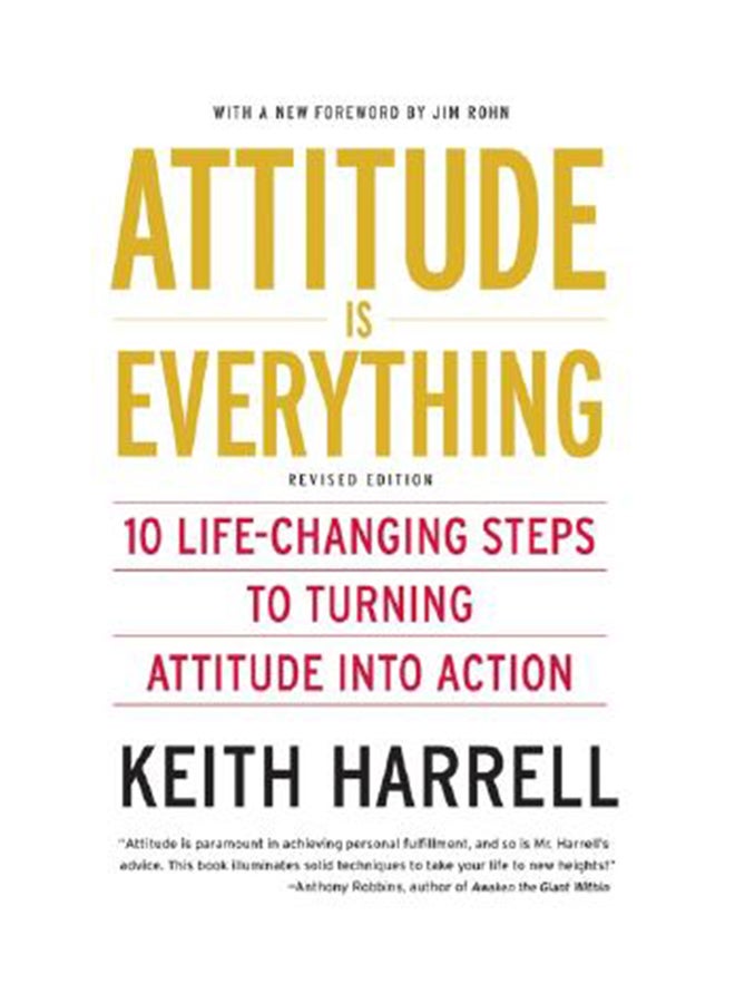 الموقف هو كل شيء REV Ed: 10 خطوات لتغيير الحياة لتحويل الموقف إلى عمل