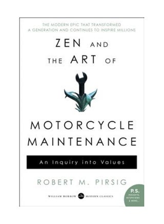Zen And The Art Of Motorcycle Maintenance: An Inquiry Into Values Paperback English by Robert M. Pirsig - v1553239232/N22373456A_1
