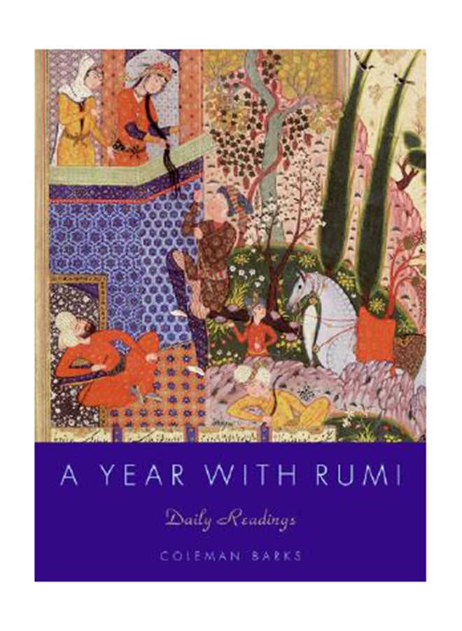 A Year With Rumi: Daily Readings Hardcover English by Coleman Barks 