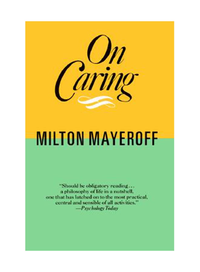 On Caring Ri Paperback English by Milton Mayeroff
