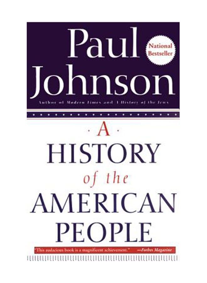 A History Of The American People Paperback English by Paul Johnson 