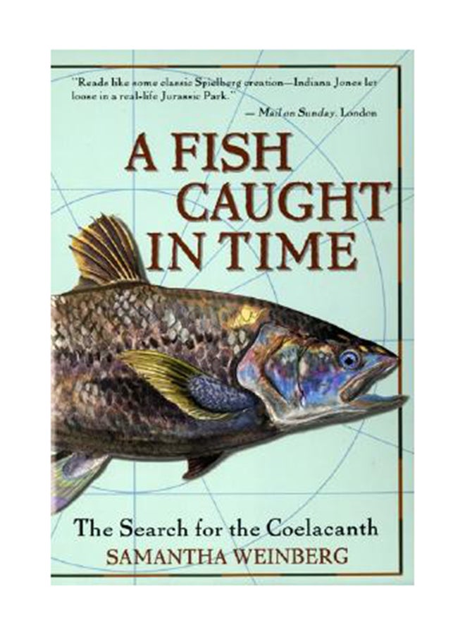 كتاب سمكة حبيسة الزمن: البحث عن سَمَكةُ الكُهُوفِ الشَوكيةِ غلاف ورقي الإنجليزية