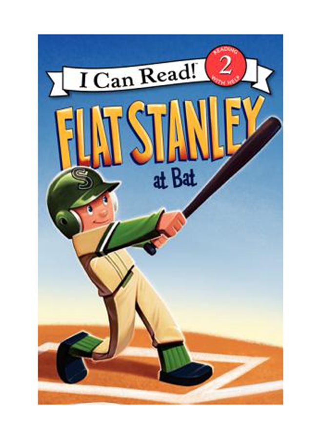 Flat Stanley At Bat Paperback English by Jeff Brown 