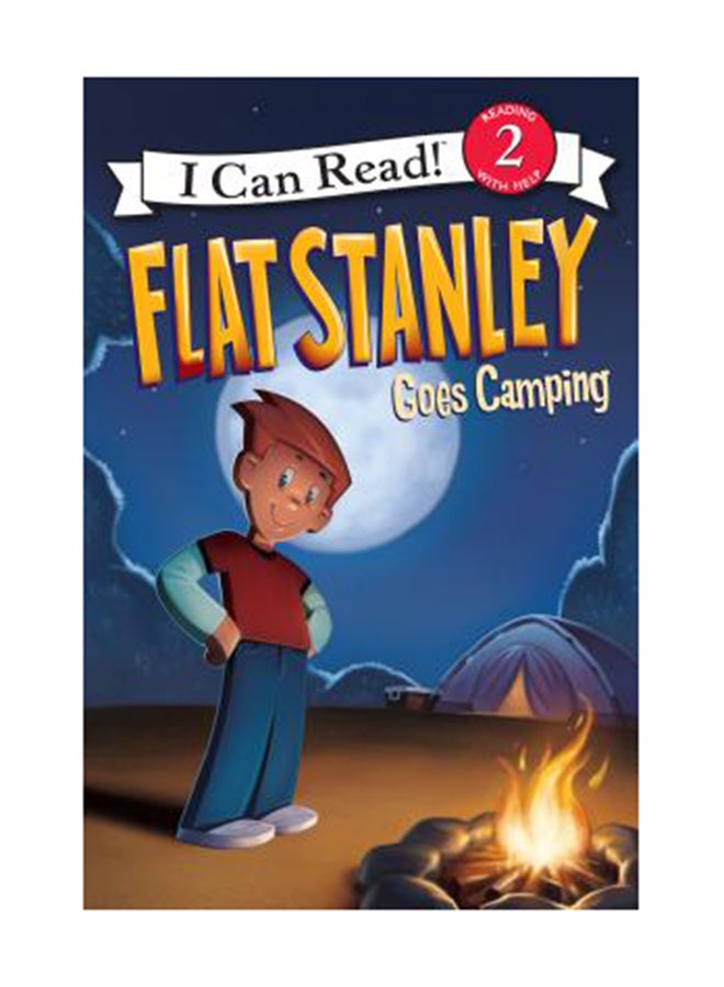 Flat Stanley Goes Camping Paperback English by Jeff Brown 