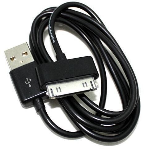 ماركة غير محددة كابل USB للشحن ومزامنة البيانات لأجهزة آي باد 2 و3 وآيفون 4 و4S و3G و3GS وآيبود نانو تاتش أسود 