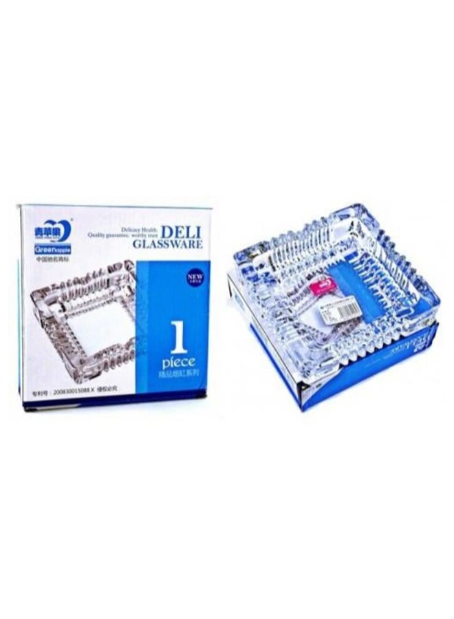 طفاية زجاجية شفاف Medium - Image 1