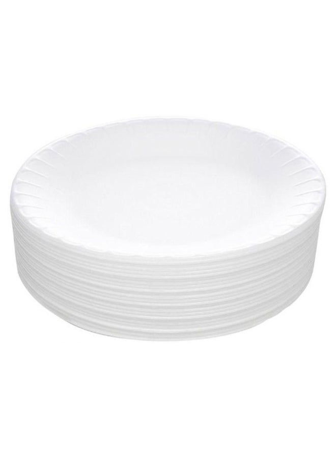 40-Piece Disposable Foam Plate Set 10inch - Image 3