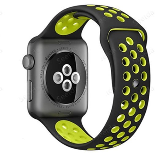 Generic - Apple Watch Band Black/Green black/Green - Image 1
