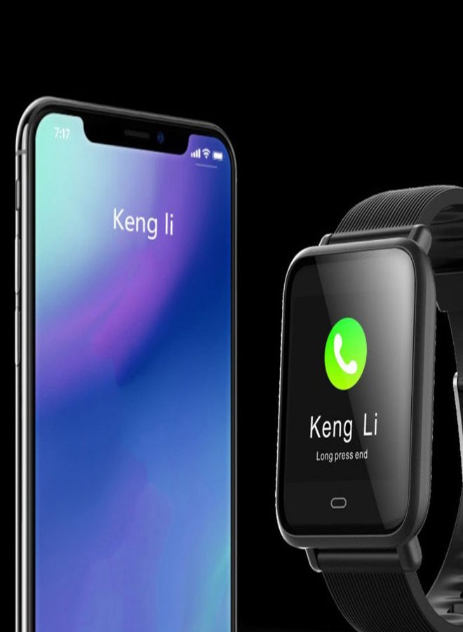 Waterproof Fitness Tracker Black - Image 4