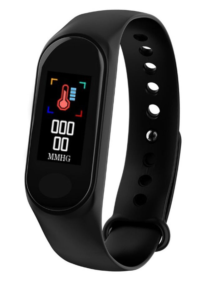 M3 Heart Rate Blood Pressure Monitor Fitness Tracker Black - Image 4