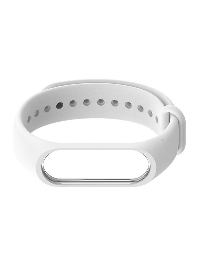 ميجوبس سوار معصم من السيليكون لساعة شاومي مي باند 3 أبيض - Image 4