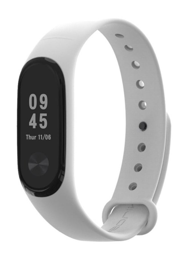 ميجوبس سوار معصم من السيليكون لساعة شاومي مي باند 3 أبيض - Image 3