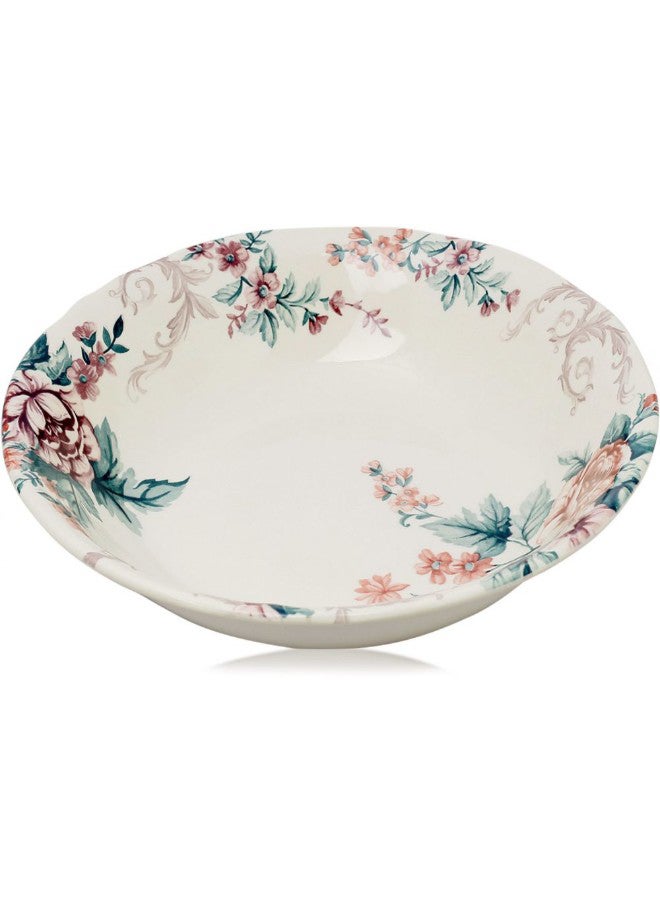 Claytan Gorgeous Flower Print Salad Bowl Multicolour  - Image 1