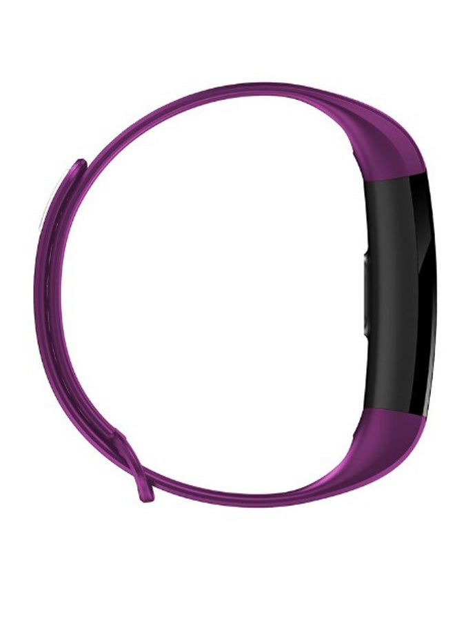 Heart Rate Blood Pressure Monitor Smart Wristband Purple - Image 5