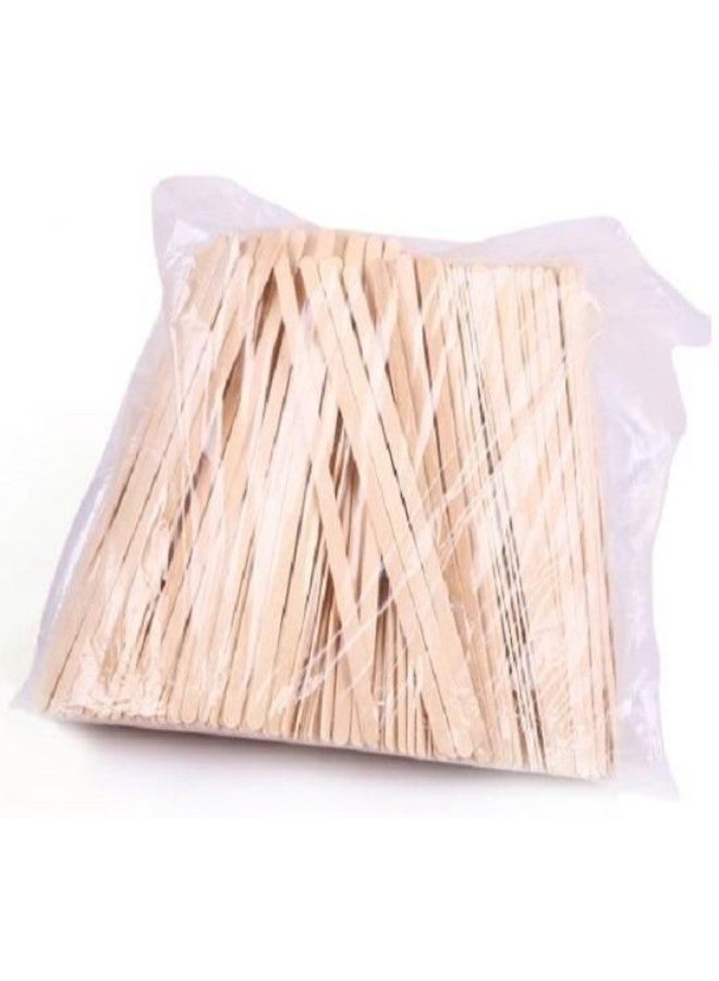 500-Piece Coffee Stirrer Set Beige 19cm - Image 1