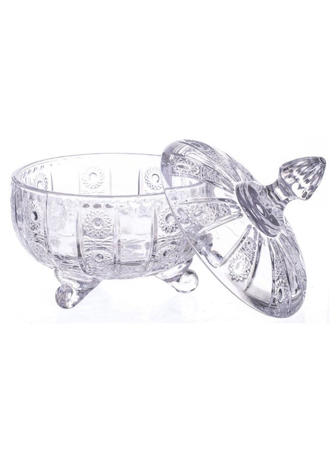 وعاء بتصميم علبة للحلوى شفاف - Image 2