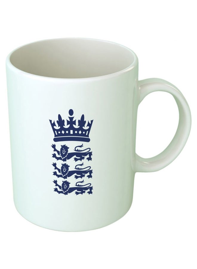 Upteetude - England Cricket Team Coffee Mug White - Image 1
