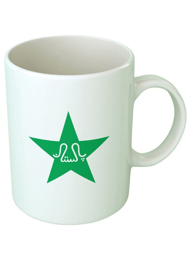 Upteetude - Pakistan Cricket Team Coffee Mug White - Image 1