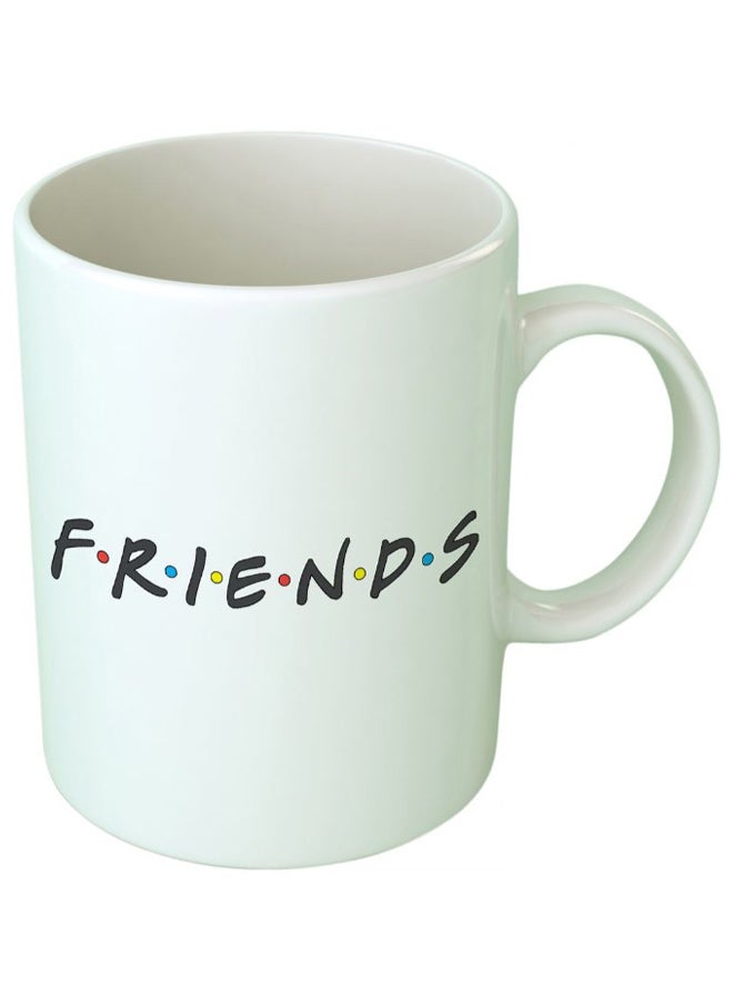 Upteetude - Friends Coffee Mug White - Image 1
