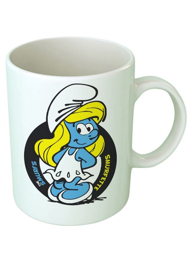 Upteetude Smurfette Coffee Mug White