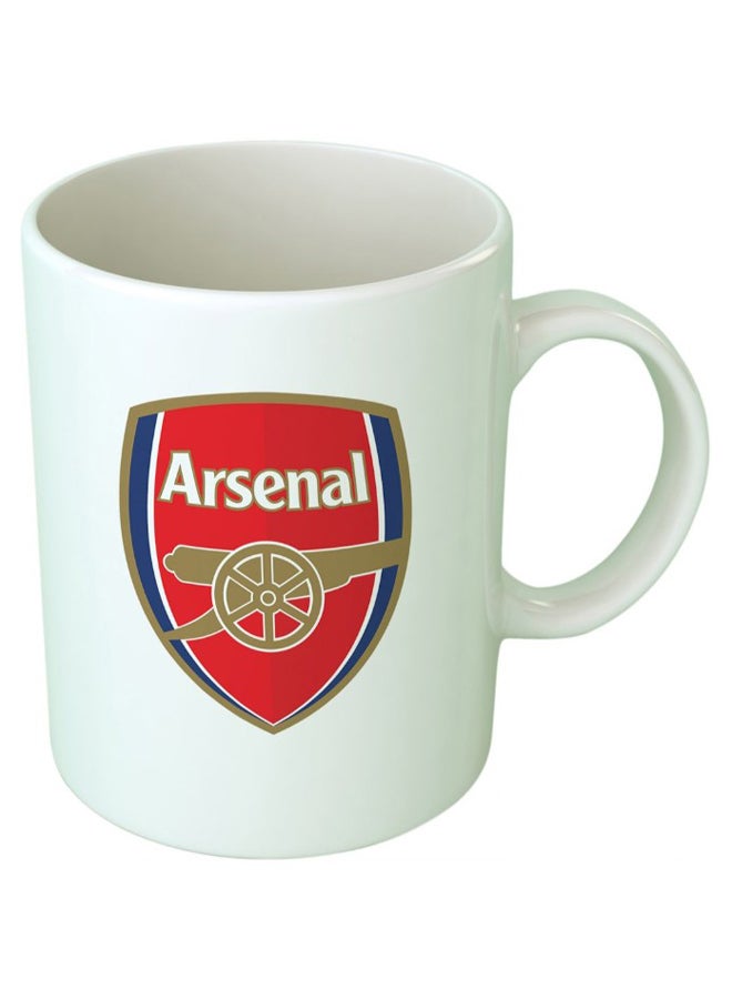 Upteetude Arsenal Logo Coffee Mug White 