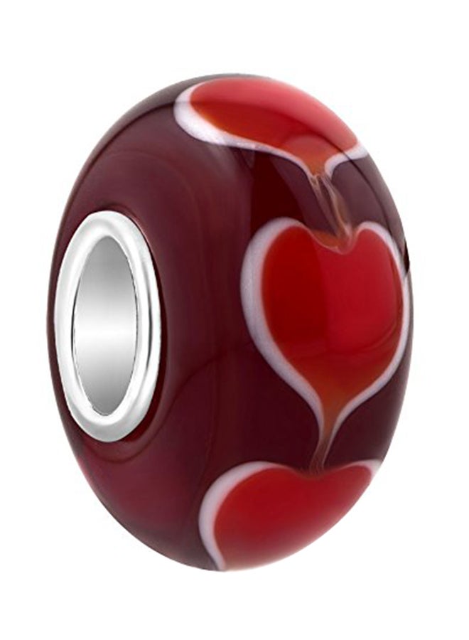 LovelyCharms - Brass Heart Beads - Image 1