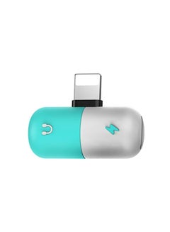 Dual Lightning Splitter Adapter For Apple iPhone 7/iPhone 7 Plus/IPhone 8/iPhone 8 Plus White/Green/Silver