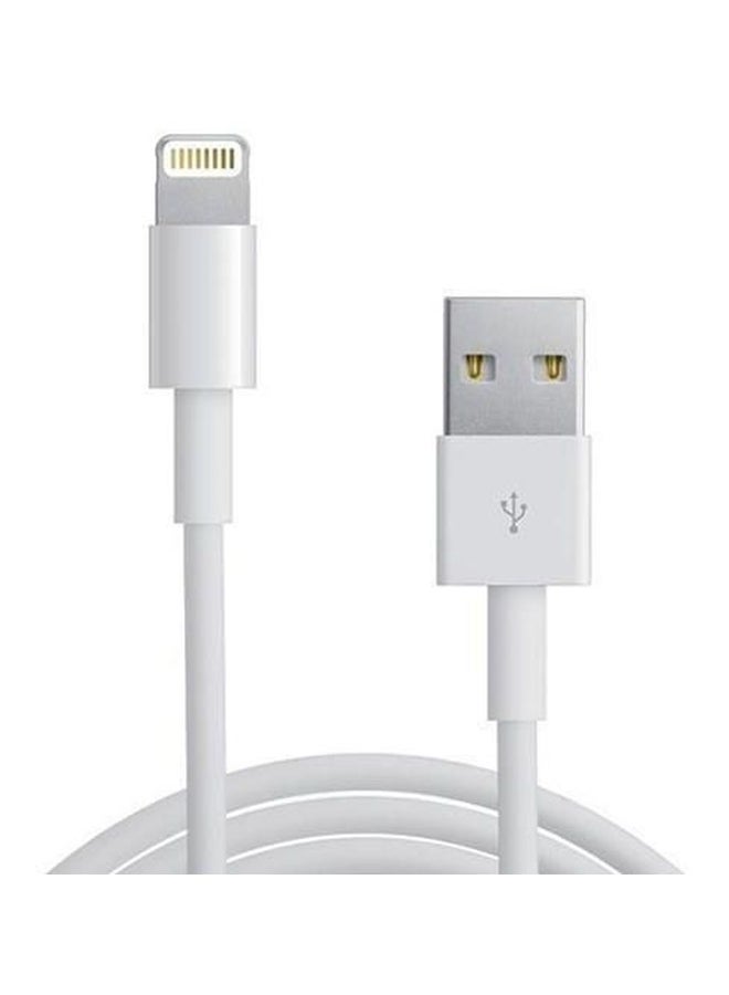 كابل Lightning للشحن ومزامنة البيانات أبيض - Image 2