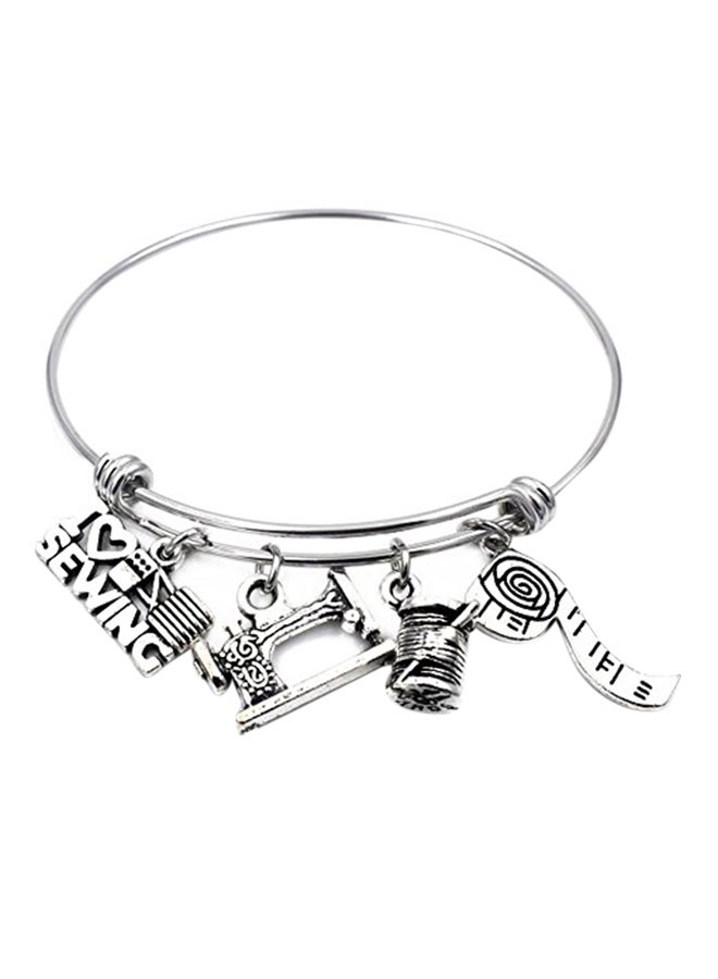 Miss Pink - Stainless Steel Bangle - Image 1