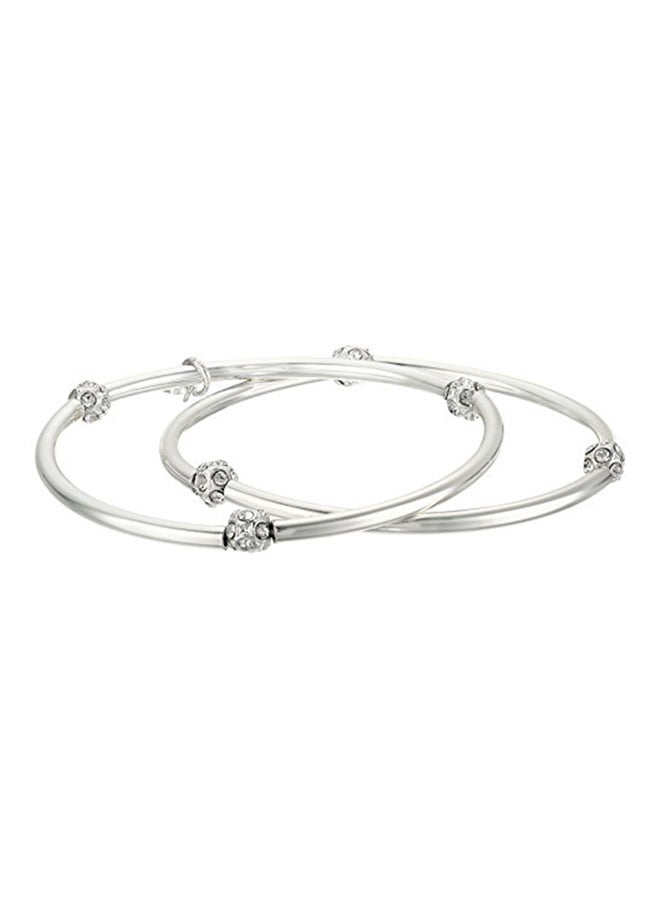 ناين ويست طقم أساور من النحاس مكون من قطعتين