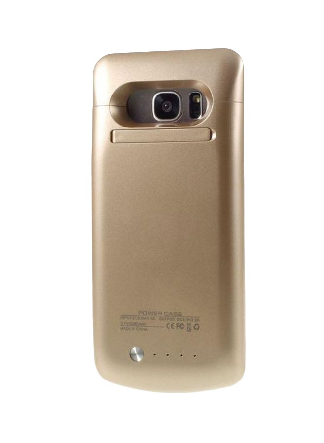 Generic - Charging Case Cover For Samsung Galaxy S7 Edge Gold - Image 1
